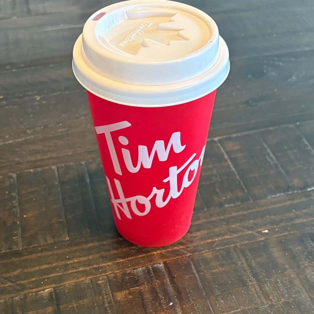 2019 Tim Hortons Reusable Red Coffee Cup